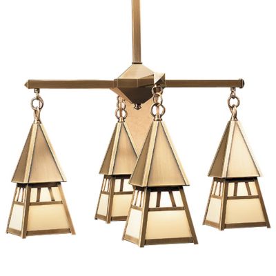 Dartmouth Chandelier by Arroyo Craftsman - Starlight Lighting USA and Canada